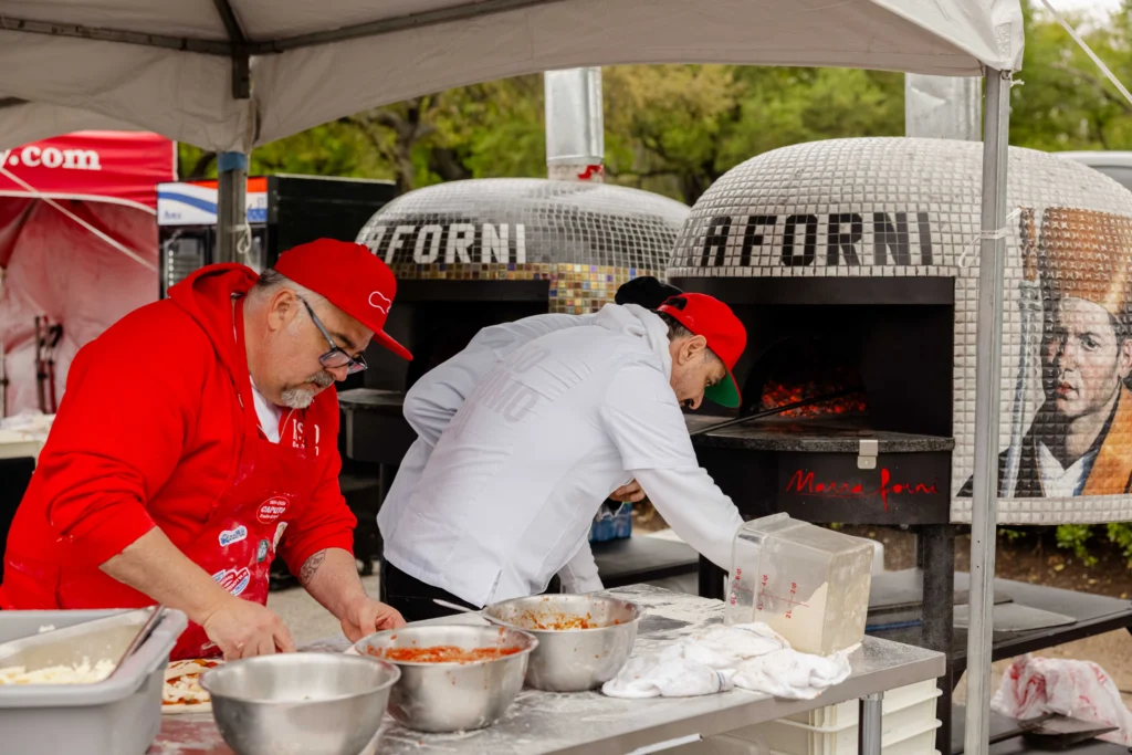 Eataly Dallas Pizza Fest 2026 Pizza Preperation